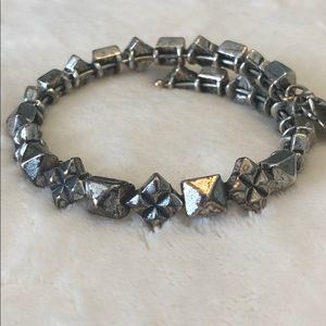 Alex And Ani Studstruck Silver Wrap